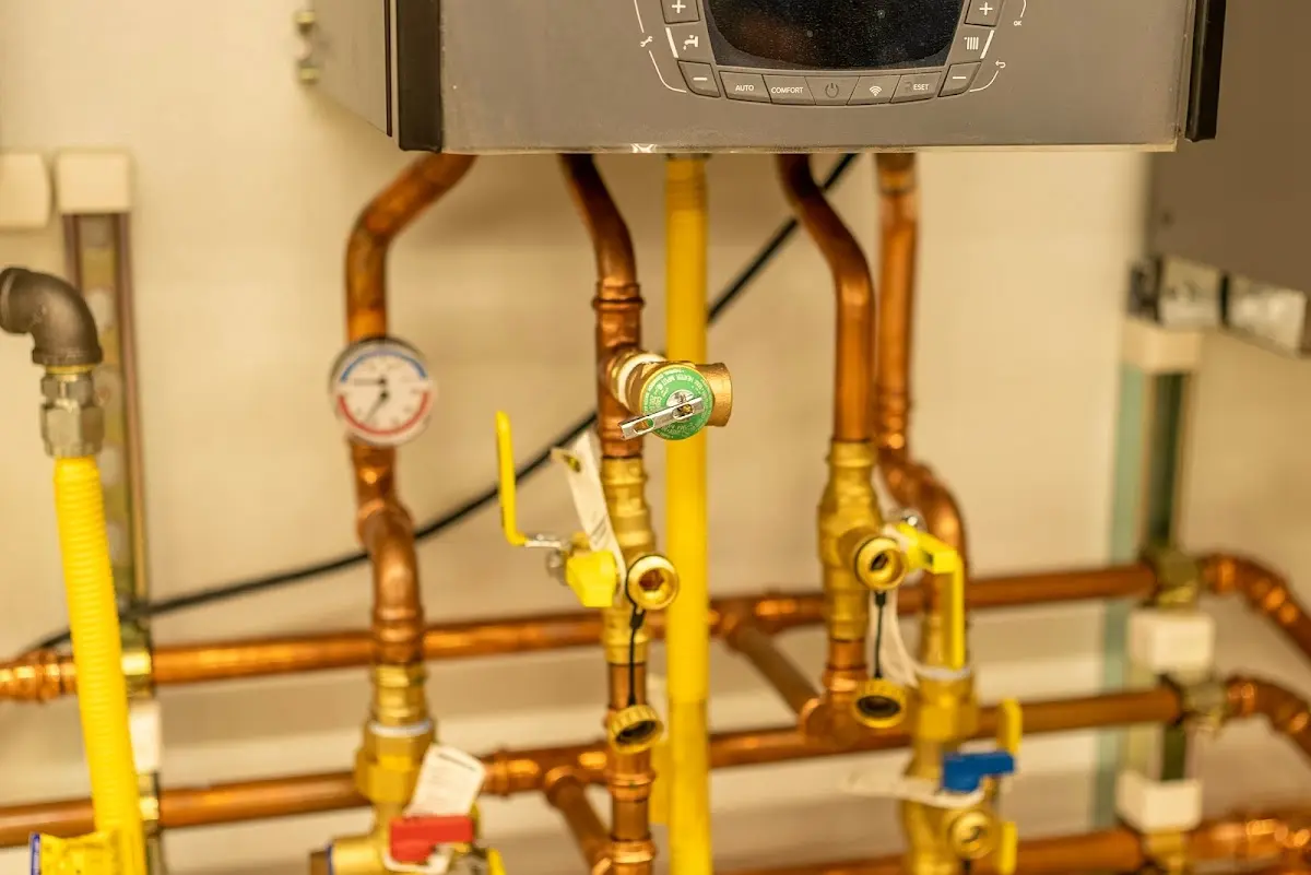 Licensed technician providing Pipe Repair for a homeowner in Boothbay